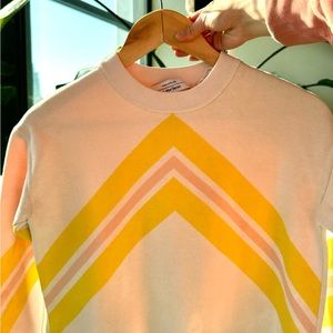 Chevron print sweater